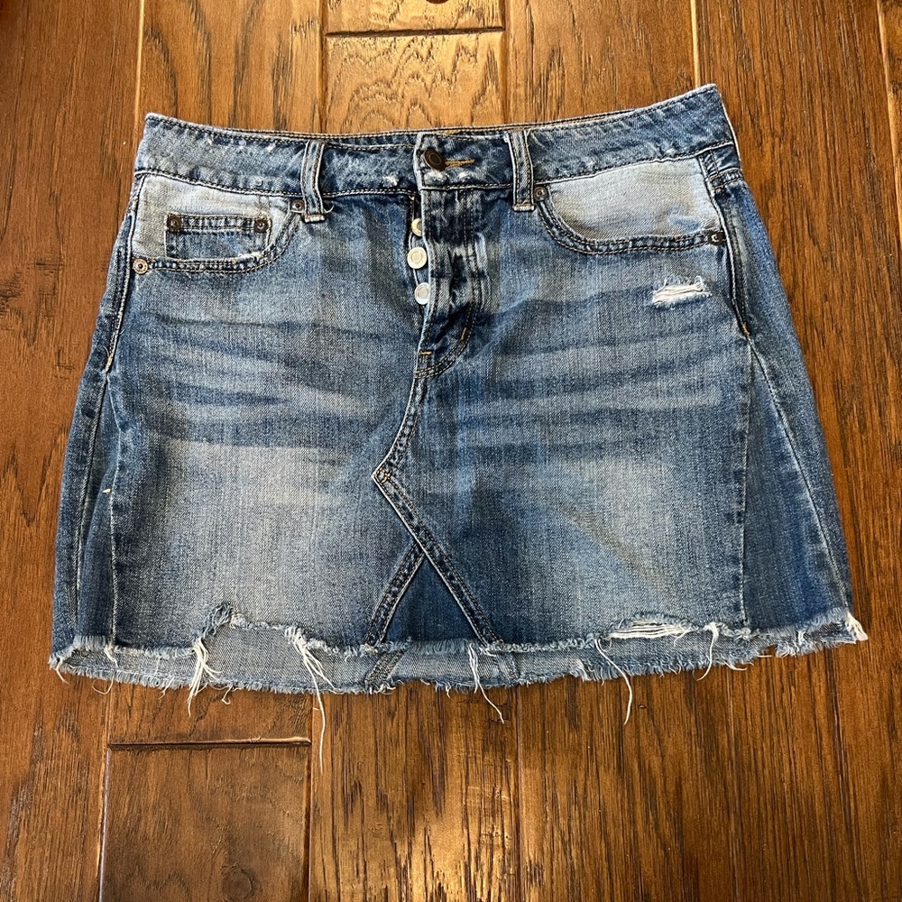 Denim skirt